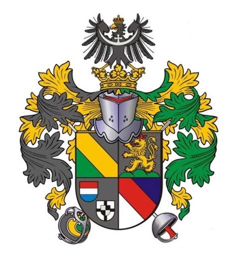 Wappen Von Landsmannschaft Zaringia Heidelberg Coat Of Arms Crest Of