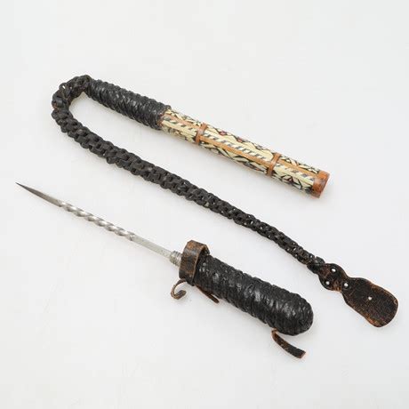 WHIP WITH DAGGER. Weapons & Militaria - Edged weapons - Auctionet