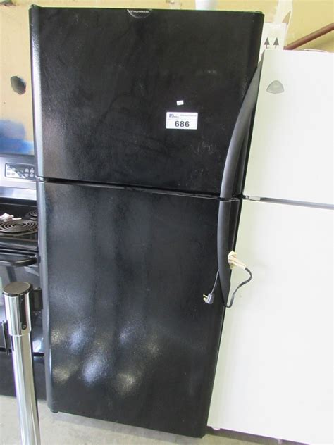 Black Frigidaire Fridge Able Auctions