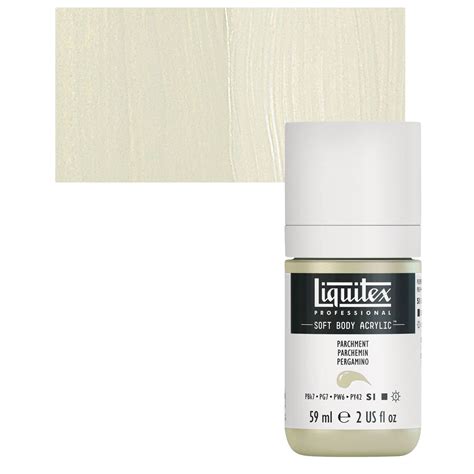 Liquitex Soft Body Artist Acrylics Parchment 59 Ml Bottle Utrecht