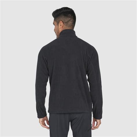 Mens Fast Trek™ Iii Half Zip Fleece Jacket Black Columbia In Dubai