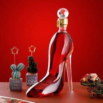 Jingna Custom Unique Vodka Glass Bottle 375ml 500ml Spirit High Heel