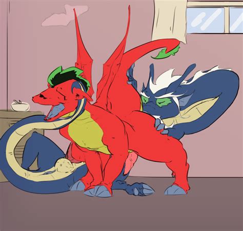 Rule 34 American Dragon Jake Long Anus Chinese Dragon Dragon Duo Erection Gay Grandfather