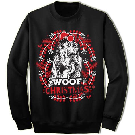 Basset Hound Ugly Christmas Sweater. – Merry Christmas Sweaters