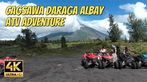 4k Hd Atv Road Trip Adventure At Cagsawa Daraga Albay Philippines