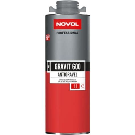 NOVOL Gravit 600 Baranek do Karoserii Szary 1L 37811 za 31 28 zł z