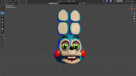 Toy Bonnie V2 Wip Again By Sm64wariogamig3dmod On Deviantart