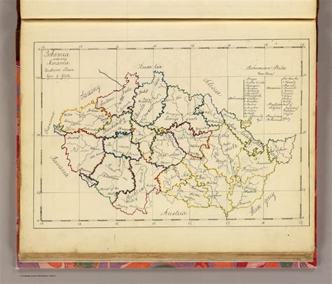 Bohemia Moravia Austrian Silesia David Rumsey Historical Map