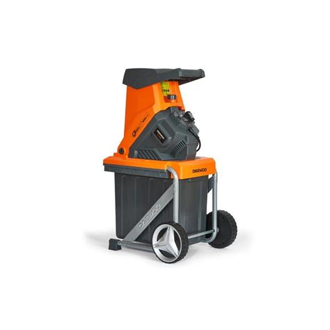 Daewoo DSR 2700E Garden Shredder 2500 W 50 L Blade Oksapurustid