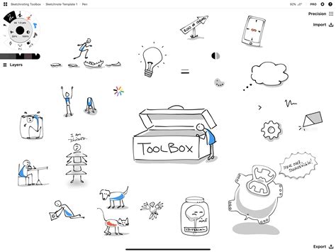 The Concepts Sketchnoting Toolbox • Concepts App • Infinite Flexible