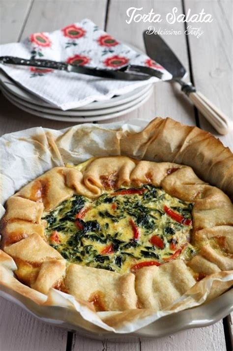 Torta Di Verdure Con Bietole E Peperoni Dolcissima Stefy Cibo