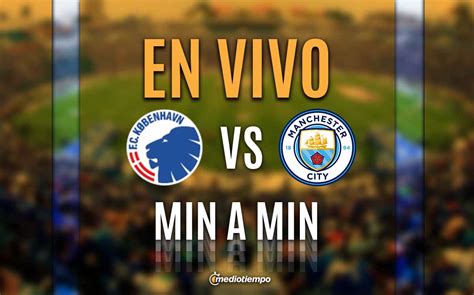 Manchester City Vs Copenhague EN VIVO Partido Champions League 2024