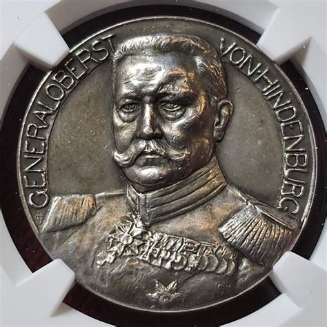 Weltkrieg Kaiserreich Preu En Silvermedal Silbermedaille