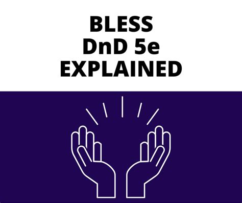 Bless DnD 5e Explained - The GM Says