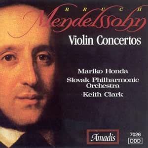 Mendelssohn Violin Concerto In E Minor Bruch Violin Concerto No