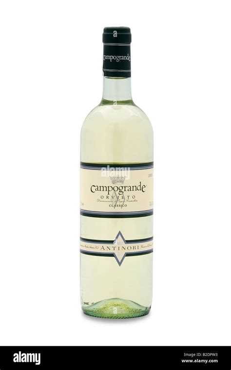 Campogrande Orvieto Antinori White Wine Stock Photo Alamy