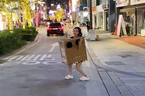 Gangnam Box Girl Sparks Online Debate Over Obscenity For Sexual