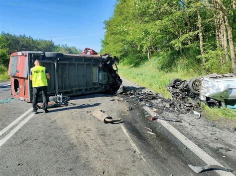 Tragiczny Wypadek Na Drodze Krajowej W Starym Mie Cie Nie Yje Kobieta