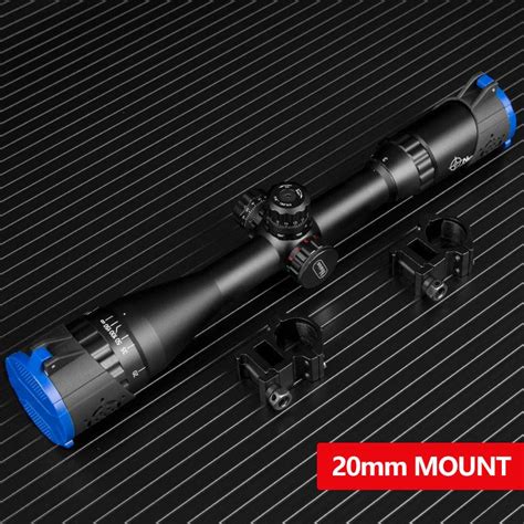 NSIRIUS 3 9x40 AOE Red Green Illuminated Mil Dot Rifle Scope Optics