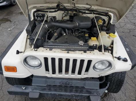 2001 Jeep Wrangler Tj Se Photos Ga Atlanta West Repairable Salvage Car Auction On Fri