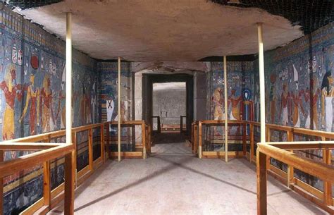 Popular Tombs In The Valley Of Kings In Luxor Egypt