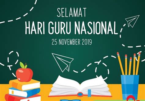 Kumpulan Poster Ucapan Selamat Hari Guru Nasional November