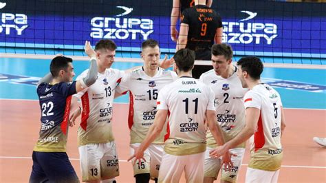 Zaksa Jastrz Bski W Giel Wynik Grupa Azoty W Finale Ligi Mistrz W