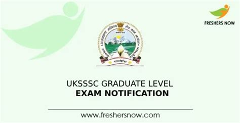 Uksssc Graduate Level Exam Notification 2023 Out For 220 Posts