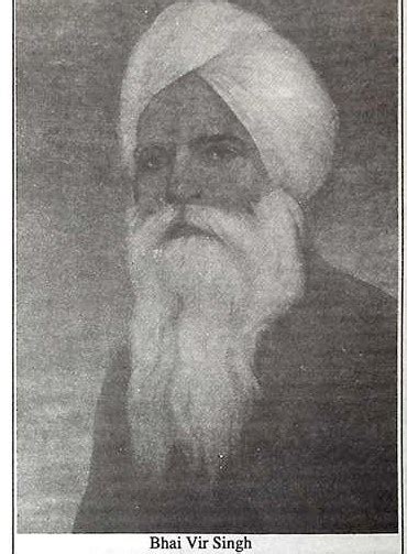 An Anniversary Tribute Bhai Vir Singh The Poet Of Punjab Renaissance