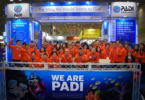 Padi Attended Dive Expos In Padi Pros