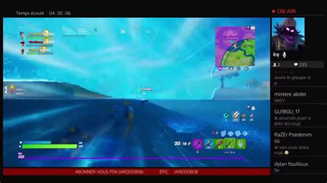 Live Fortnite Sur Ps4 Je Joue Avec Vous ABONNEZ VOUS S V P Et Fait Ta