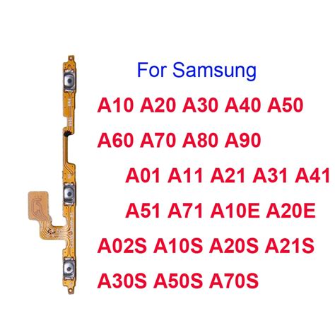 Power Volume Flex For Samsung Galaxy A10 A20 A30 A40 A50 A60 A70 A80