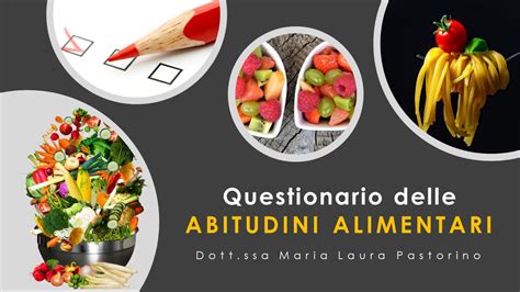 Questionario Delle Abitudini Alimentari Nutrizionista Saronno