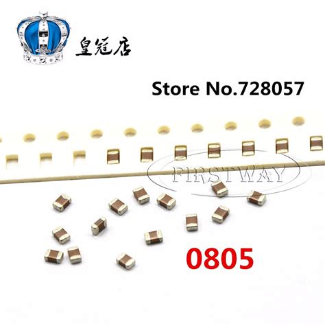 0805 222J 2 2NF 100 V 5 100 Pcs Lot Gratis Pengiriman SMD Keramik