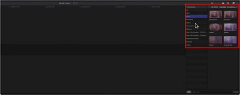 2 Ways To Add Transitions Effects In Final Cut Pro