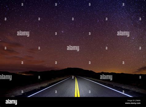 Desert Road Night