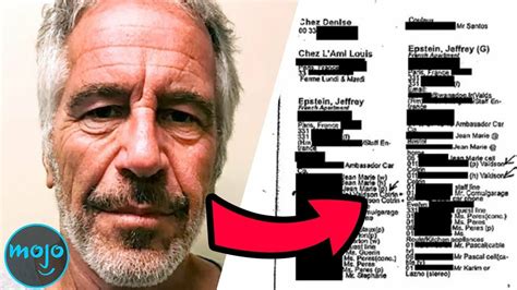 Most Shocking Reveals From The Jeffrey Epstein List Cda