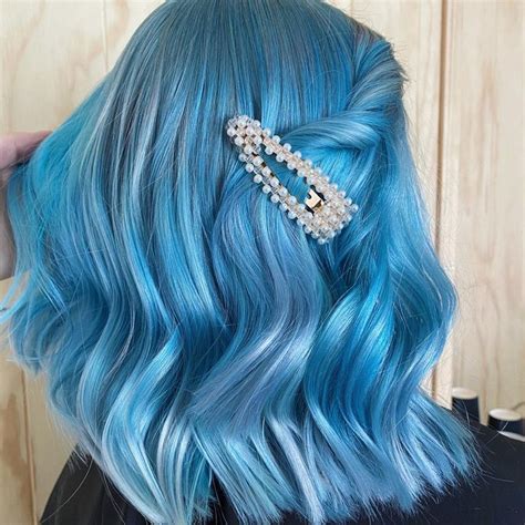 Ice Blue Hair | Ice blue hair, Blue hair, Hair