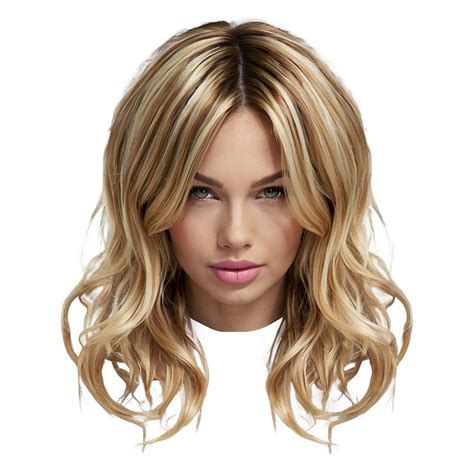 Download Blonde Hair With Highlights Png Rly53