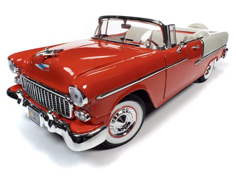 Amazon.com: American Muscle - 1955 Chevy Bel Air Convertible : Arts ...