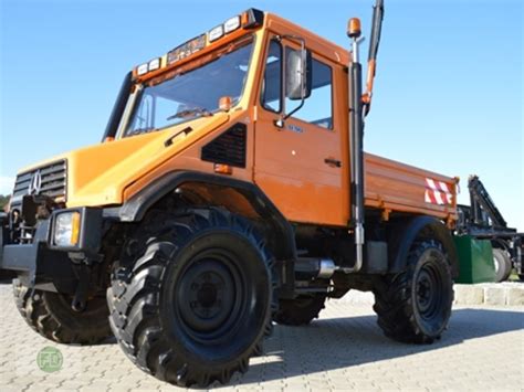 Mercedes Benz Unimog U Mit Top Ausstattung Klima Hochdach