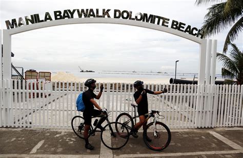 DENR moves to lessen crowds at Manila Bay’s dolomite beach - Radio Philippines Network