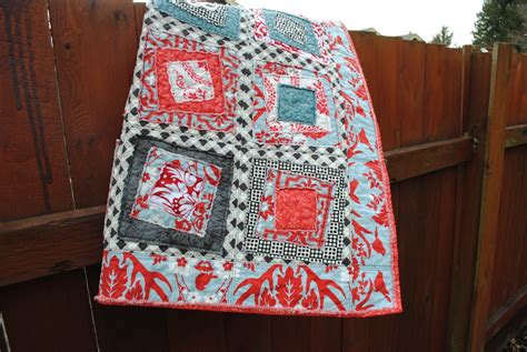 when eight create: Crazy Raw Edge Quilt Tutorial