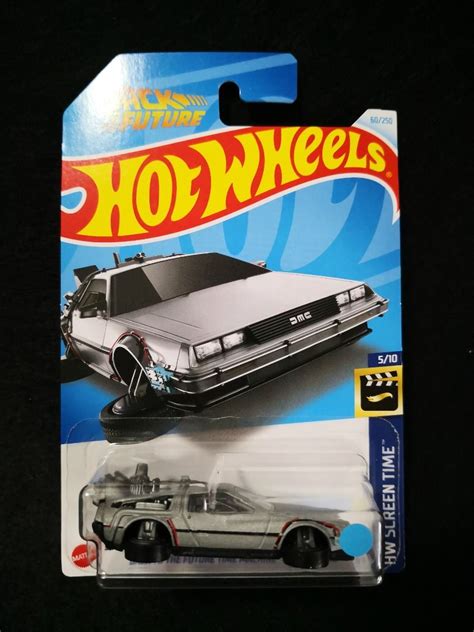 Hot Wheels Time Machine Hover Mode Bttf Back To The Future Delorean