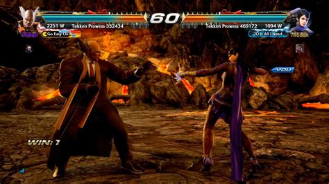 Tekken Rivernile Heihachi Vs Minhler Zafina Youtube