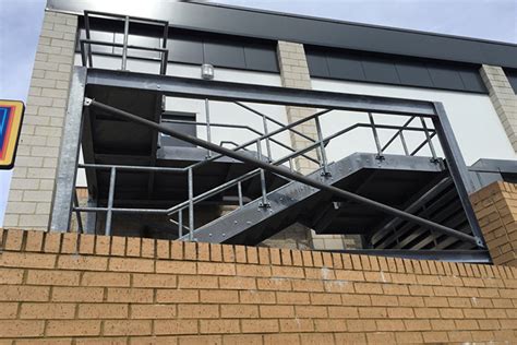 Steel Fire Escape Staircasesafe And Durable In London Uk