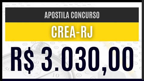 Apostila Crea Rj Cargo Agente Administrativo Youtube