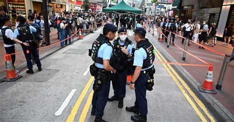 Hong Kong Police Detain Activists On Tiananmen Anniversary