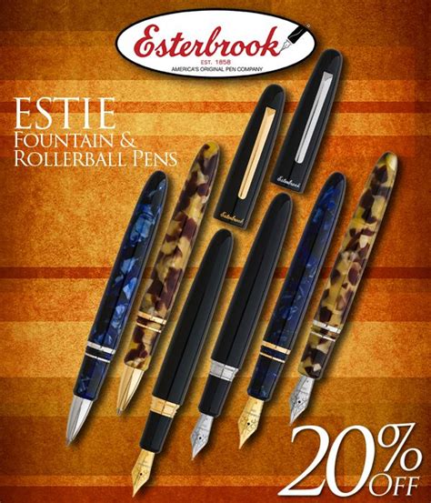 The Estie Fountain Pen Collection - A Tribute to Esterbrook's Storied History