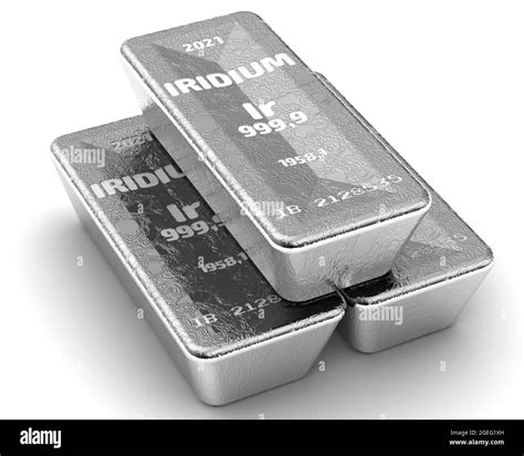 Iridium Ingots Of The Highest Standard There Are Three Ingots Of 999